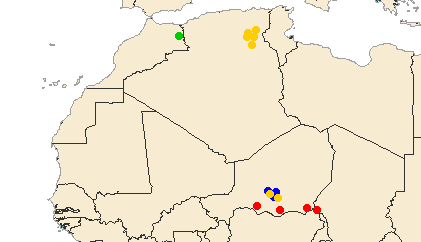 25 May. Hopper bands form in central Niger