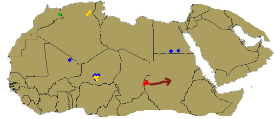 15 June. Locusts in northern Mali