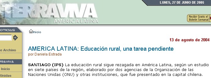 la educacion agricola en amrica latina
