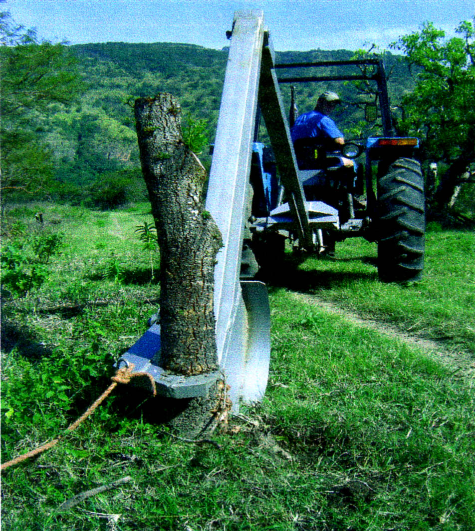 Tractor Stalk Puller