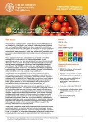FAO COVID-19 Response and Recovery Programme - Food systems transformation
