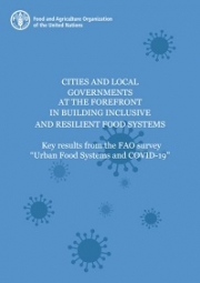 Cities and local governments at the forefront in building inclusive and resilient food systems
