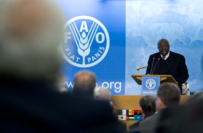 Jacques Diouf, diretor-geral da FAO