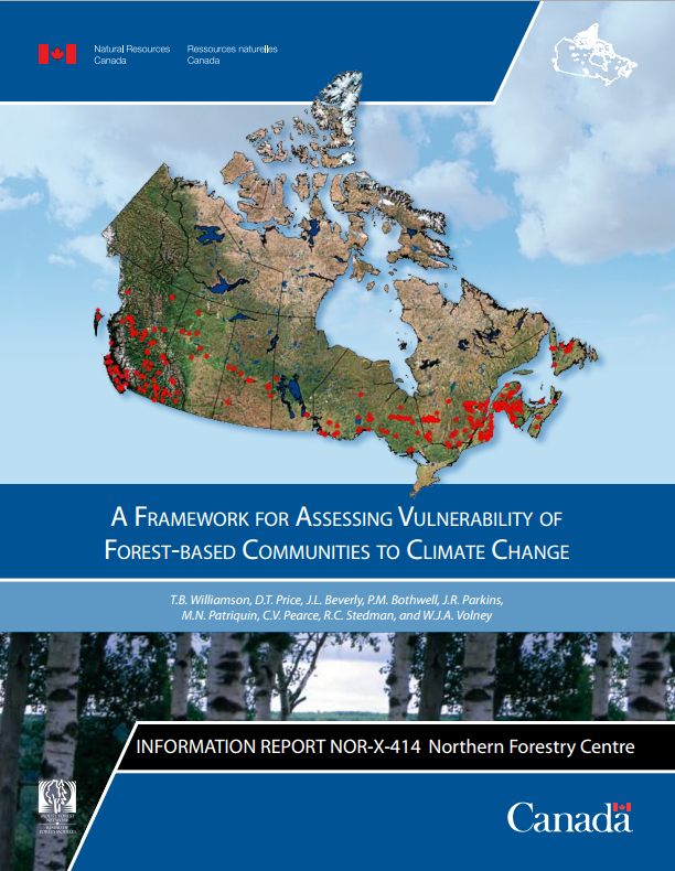 Fao Sfm Tool Detail A Framework For Assessing Vulnerability Of Forest Based Communities To Climate Change