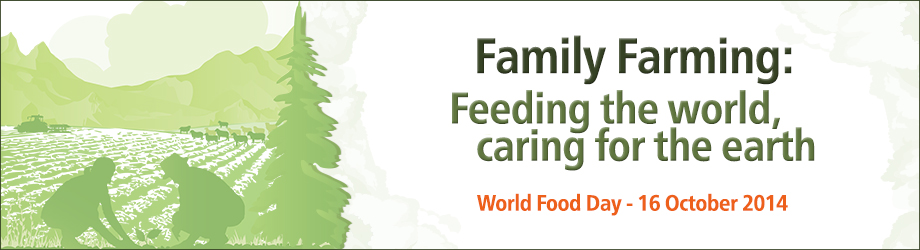 World Food Day, 16 October 2014