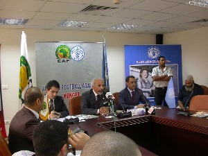 The Confederation of African Football (CAF) and the Food and Agriculture Organization of the United Nations (FAO) held a press conference, on October 12th 2009, at the premises of FAO/RNE in Cairo