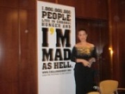 FAO Goodwill Ambassador Lea Salonga in support of the 1billionhungry project.