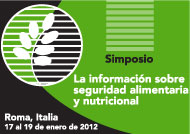 Simposio: cómo utilizar la información sobre seguridad alimentaria y nutricional para mejorar la toma de decisiones