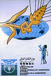 WFD 1981 poster - Food Comes First