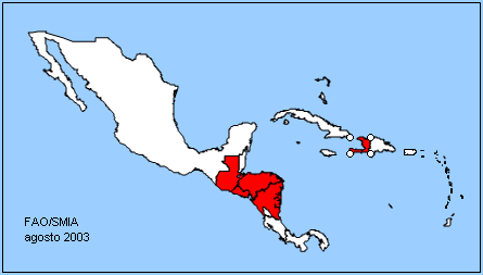 Central America Map