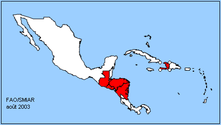 Central America Map