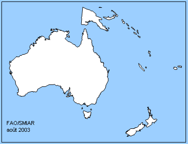 Oceania Map