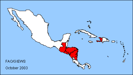 Central America Map