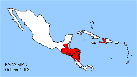 Central America Map