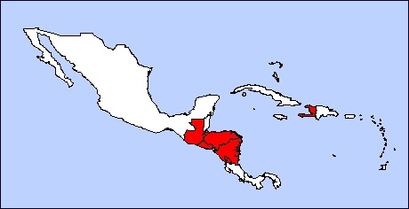Central America Map