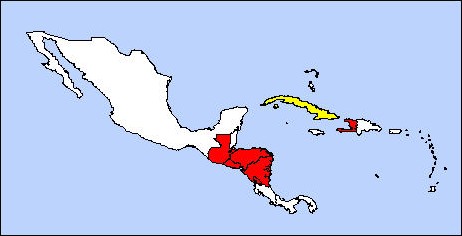 Central America Map