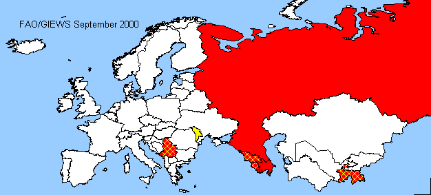 Europe sensitive map