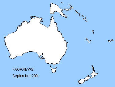 Oceania Map
