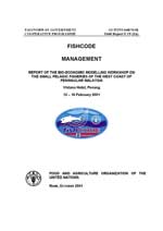 REPORT OF THE BIO-ECONOMIC MODELLING WORKSHOP ON THE SMALL-PELAGIC FISHERIES OF THE WEST COAST OF PENINSULAR MALAYSIA Vistana Hotel, Penang 12 &ndash; 16 February 2001