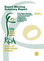 Expert Meeting Summary Report