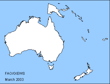 Oceania Map