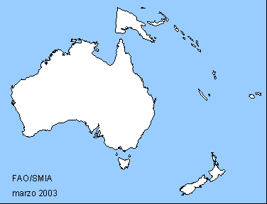Oceania Map