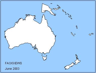 Oceania Map