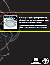 Avantages et risques potentiels du syst�me lactoperoxydase pour la conservation du lait cru