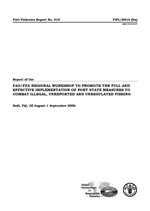 FAO Fisheries Report, FAO, Rapport sur les p&ecirc;ches, No 810