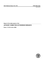 FAO Fisheries Report, FAO, Rapport sur les p&ecirc;ches, No 812