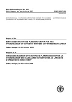 FAO Fisheries Report, FAO, Rapport sur les p&ecirc;ches, No 827