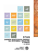S T A N ZASOB&Oacute;W GENETYCZNYCH ZWIERZĄT DLA WYŻYWIENIA i ROLNICTWA W ŚWIECIE &ndash; w skr&oacute;cie