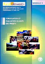 FORMULATION ET �VALUATION EX-ANTE DES PROJETS