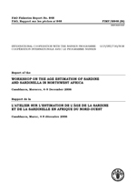 FAO Fisheries Report, FAO, Rapport sur les p&ecirc;ches, No 848