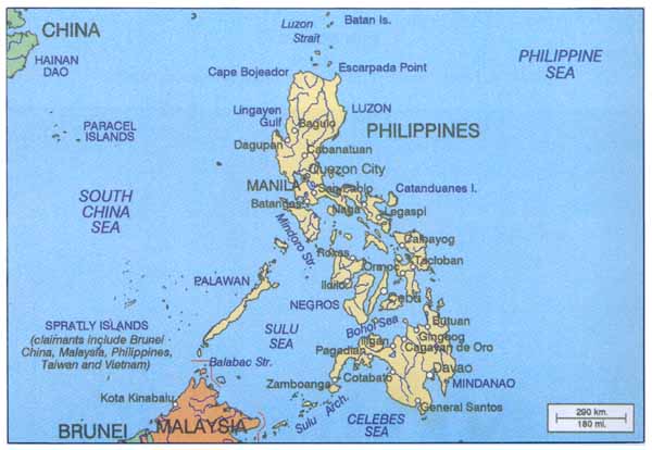Map of the Philippines