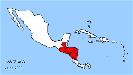 Central America Map