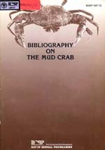Bibliography on the Mud Crab Culture and Trade in the Bay of Bengal Region &ndash; BOBP/INF/13