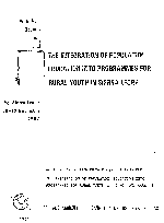 THE INTEGRATION OF POPULATION EDUCATION
INTO PROGRAMMES FOR RURAL YOUTH IN SIERRA LEONE