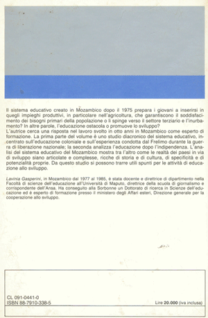 Mozambico: educazione e sviluppo rurale