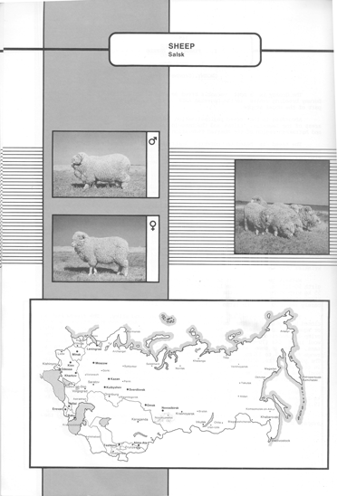 Animal genetic resources of the USSR