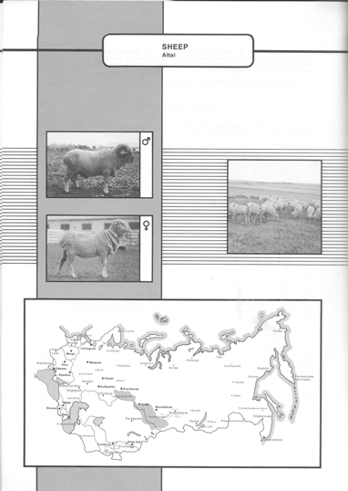 Animal genetic resources of the USSR
