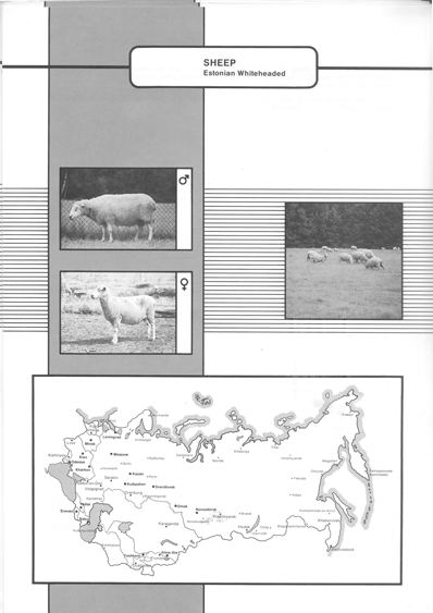 Animal genetic resources of the USSR