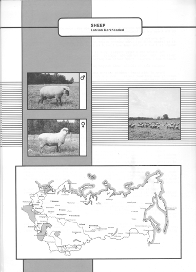 Animal genetic resources of the USSR