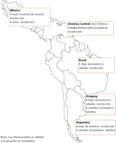 Perspectivas de Cosechas y Situaci�n Alimentaria