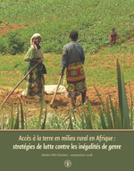 Acc�s � la terre en milieu rural en afrique: strat�gies de lutte contre les in�galit�s de genre