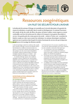 Commission des ressources g�n�tiques pour l�alimentation et l�agriculture - FICHES