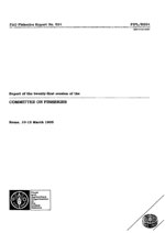 Report of the twenty-first session of the Committee on Fisheries. Rome, 10&ndash;13 March 1995