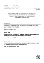 FAO Fisheries Report, FAO, Rapport sur les p&ecirc;ches, FAO, Informe de Pesca No 854