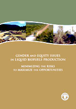 GENDER AND EQUITY ISSUES IN LIQUID BIOFUELS PRODUCTION