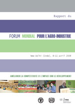 Rapport du Forum Mondial Pour l’Agro-Industrie